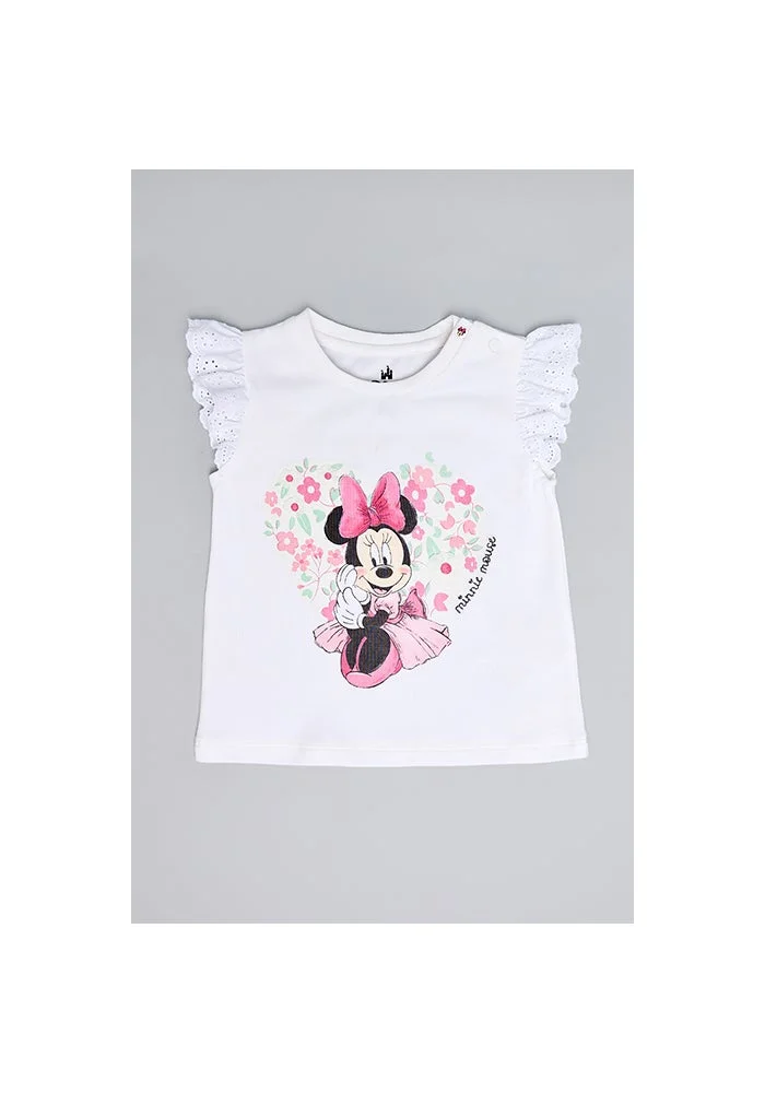 أر أند بي Minnie Mouse Print T-Shirt and Leggings Set