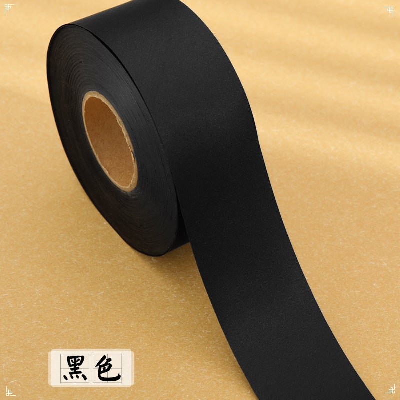 Han Dynasty Style Satin Piping Belt – 4Cm Bias-Cut Polyester Trim - Image 1