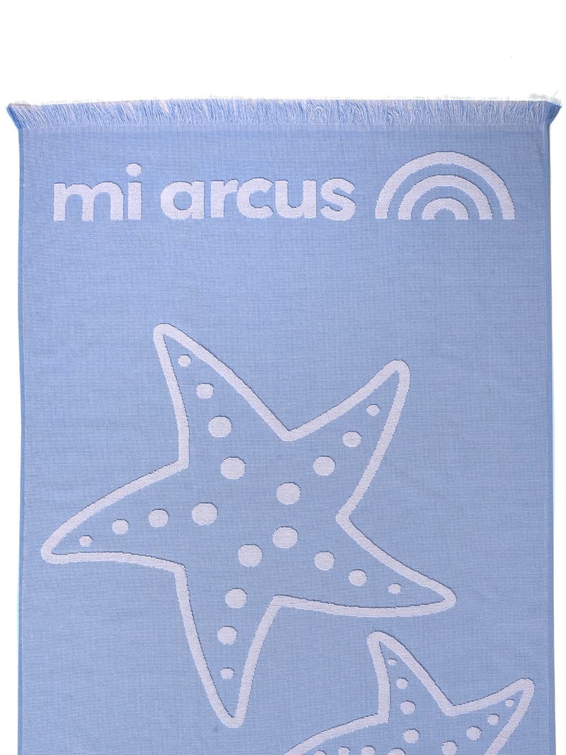 Mi Arcus Mermazing Terry Beach Towel- Blue - Image 5