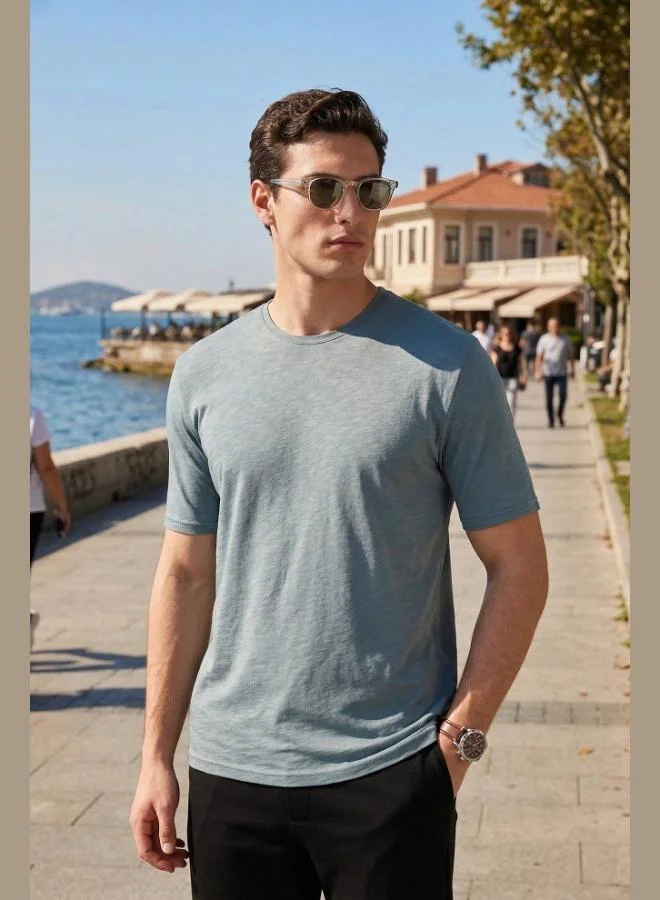 Buratti Buratti Cotton Crew Neck Basic T-Shirt Men's T-SHIRT 59020001