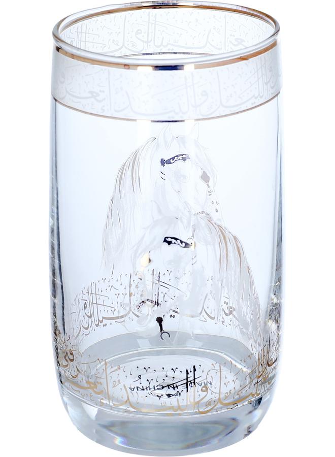 السيف  طقم تقديم عشاء بورسلين سهيل بنمط عربي، 24 قطعة، أبيض - Image 3