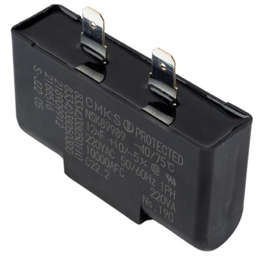Frigidaire 218909912 Run Capacitor for Refrigerators, Black - Image 1