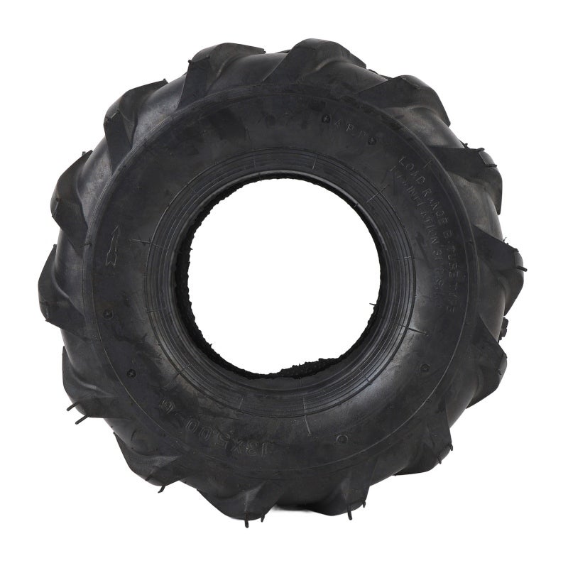 Tubeless Tire 13x5.00-6 Longer Lifespan Rubber Compound - Unique Tread Pattern Replacement Tire for Snow Blowers, Go Karts, Tillers, Lawn Tractors, Garden Mowers - Image 5