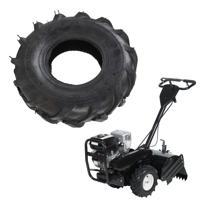 Tubeless Tire 13x5.00-6 Longer Lifespan Rubber Compound - Unique Tread Pattern Replacement Tire for Snow Blowers, Go Karts, Tillers, Lawn Tractors, Garden Mowers - Image 1