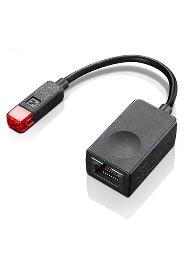 GinTai Ethernet Extension Adapter Dongle Cable for Lenovo Thinkpad X1 Carbon/Extreme 2nd/3rd/5th Gen /X1 Yoga 2nd/3rd Gen/ L380 L390 X380 Yoga 370 S1 P1 S2 RJ45 04X6435 4X90F84315 5C10Y97178 - Image 1