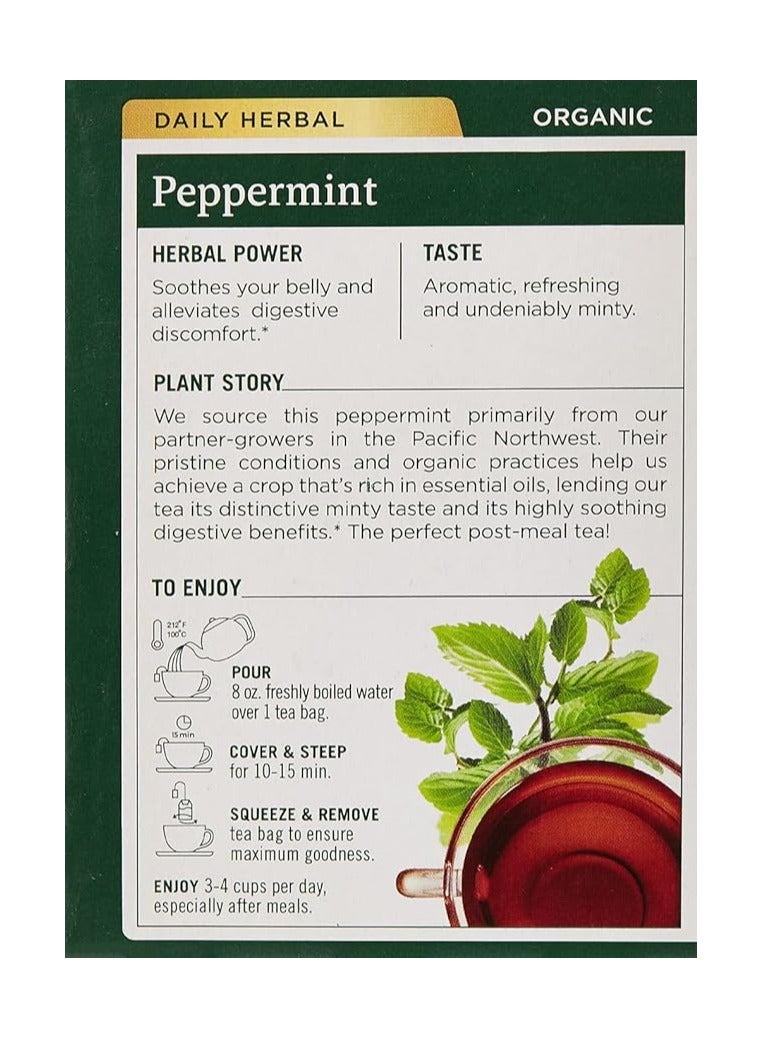 Tm Traditional Medicinal Peppermint, 16 Teabags - Image 2