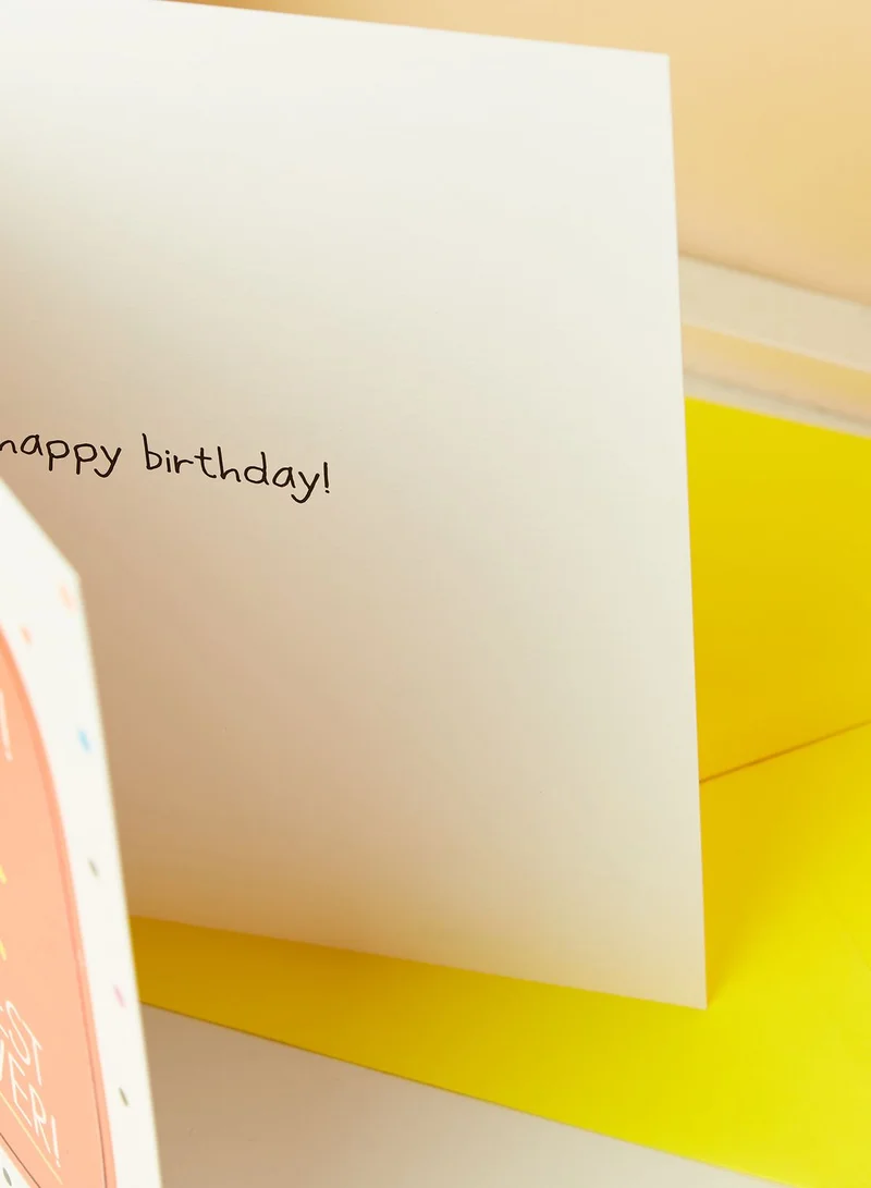Pigment 7 Best Ever Birthday Card