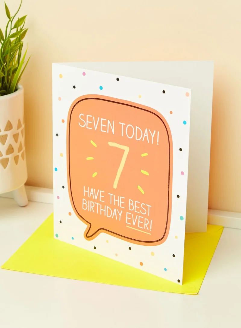 Pigment 7 Best Ever Birthday Card