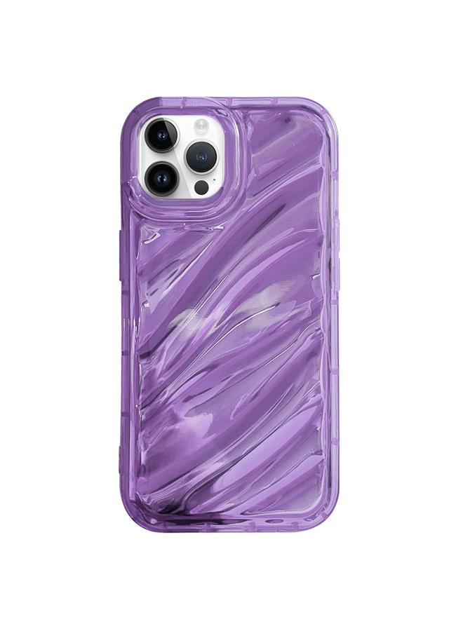 Zaboon Case For iPhone 12 Pro Max Laser Sequin Waves TPU Phone Case - Image 1