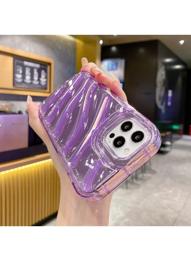 Zaboon Case For iPhone 12 Pro Max Laser Sequin Waves TPU Phone Case - Image 4