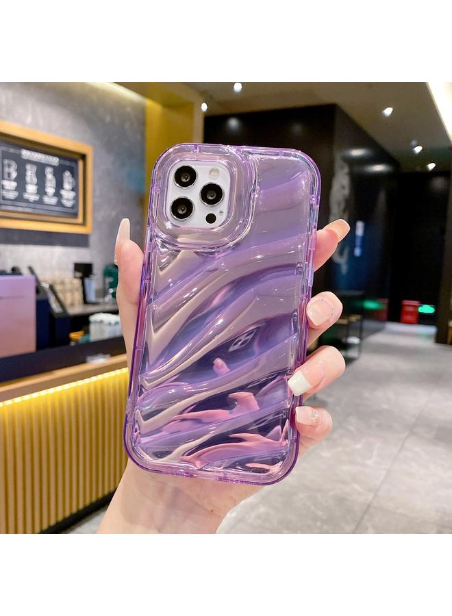 Zaboon Case For iPhone 12 Pro Max Laser Sequin Waves TPU Phone Case - Image 3