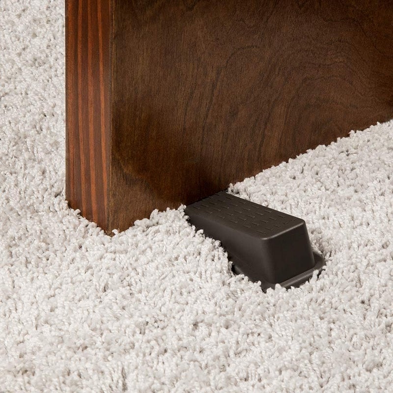 SoftTouch دعامة باب ثقيلة من سوفت تاتش لحماية الجدران والأسطح بني 12 عبوة - Image 5