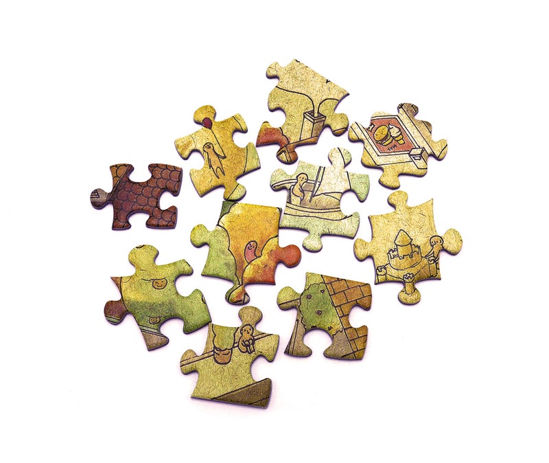 Magic Puzzle Company The Sunny City • 1000-Piece Jigsaw Puzzle from The Magic Puzzle Company • Series One - Image 4