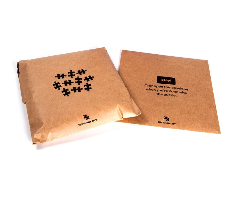 Magic Puzzle Company The Sunny City • 1000-Piece Jigsaw Puzzle from The Magic Puzzle Company • Series One - Image 5