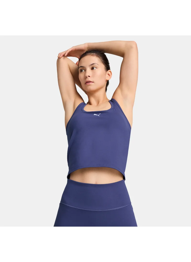 PUMA Women's CLOUDSPUN Mesh 2-in-1 Tank Top