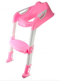 Gonice Portable Folding Step Stool Toilet Potty Training Ladder Seat For Children - Pink  - Image 4