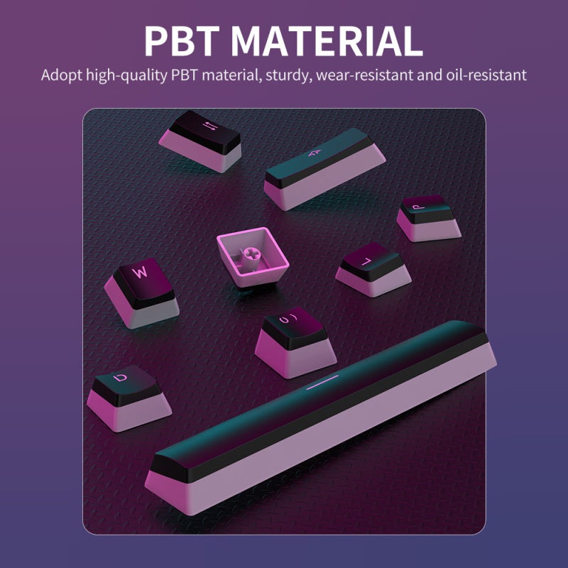 أغطية مفاتيح بوذينج من نوع PBT 108 مفتاحًا - أغطية مفاتيح لوحة مفاتيح ميكانيكية عالية الجودة مقاومة للتآكل ومقاومة للزيت ذات تصميم بيولوجي متوافق مع الجسم ومُمتص للانزلاق لمستخدمي لوحات المفاتيح الميكانيكية - Image 5