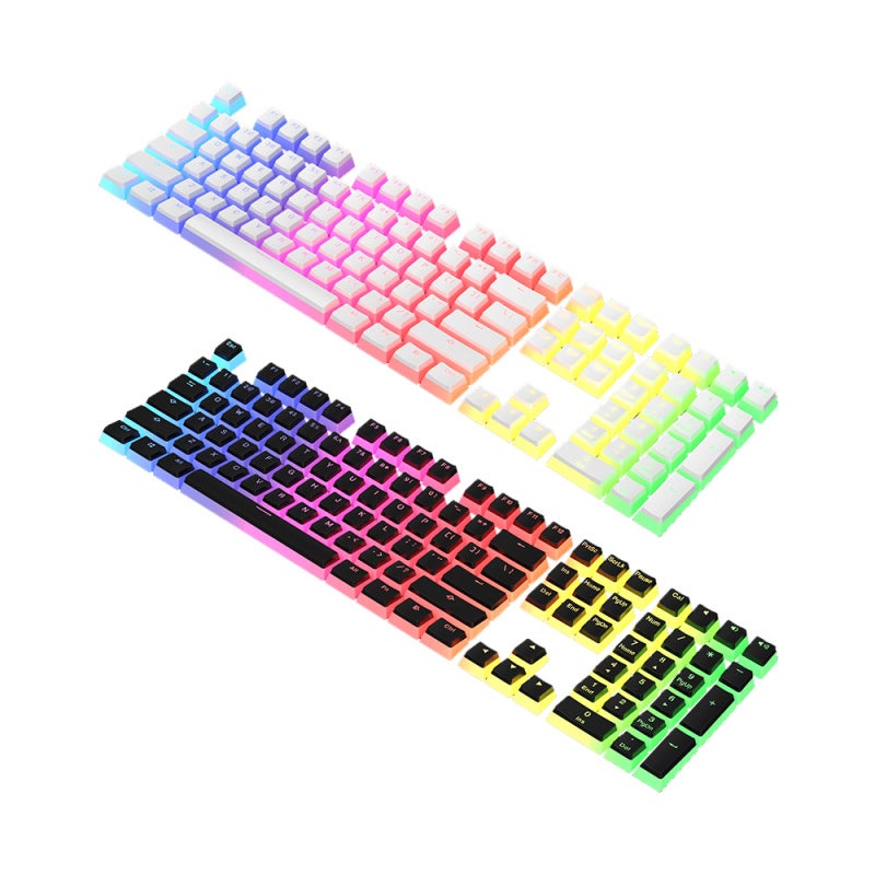 أغطية مفاتيح بوذينج من نوع PBT 108 مفتاحًا - أغطية مفاتيح لوحة مفاتيح ميكانيكية عالية الجودة مقاومة للتآكل ومقاومة للزيت ذات تصميم بيولوجي متوافق مع الجسم ومُمتص للانزلاق لمستخدمي لوحات المفاتيح الميكانيكية - Image 2