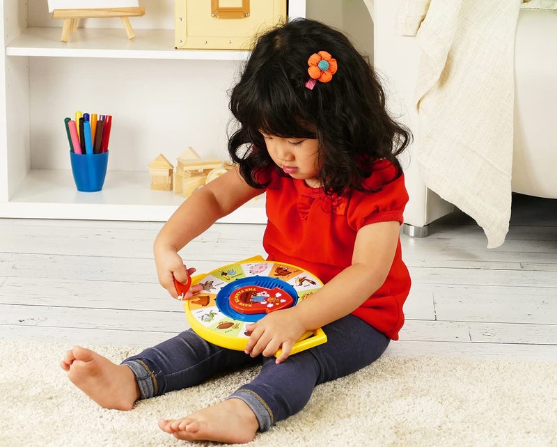 Basic Fun Fisher Price Classics - Farmer Says See 'n Say - Vintage Learning Toy, Sounds and Animals, Interactive Retro Game for Kids, Girls, Boys, Baby, Preschoolers, Toddlers, Unisex Ages 18 Months + - Image 5