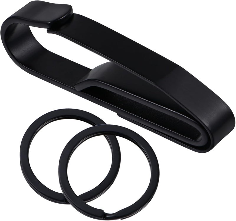 2 Pack Keychain Lanyard Strap With Buckle Hooks For Keys Waist Belt Key Holder - Image 1