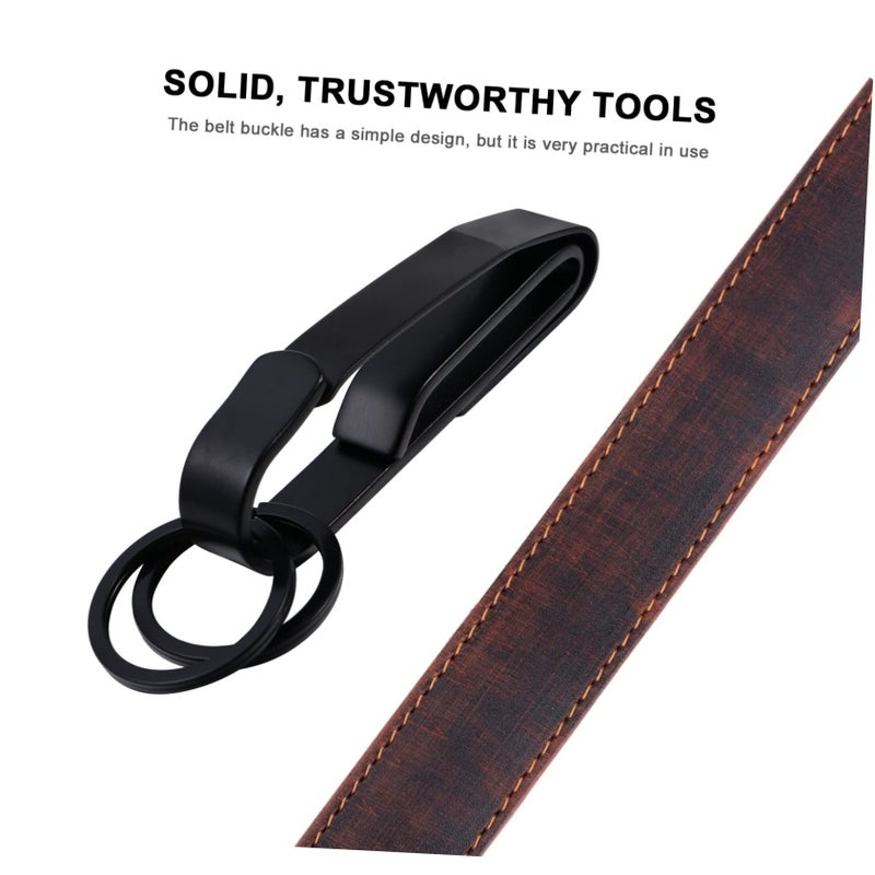 2 Pack Keychain Lanyard Strap With Buckle Hooks For Keys Waist Belt Key Holder - Image 3