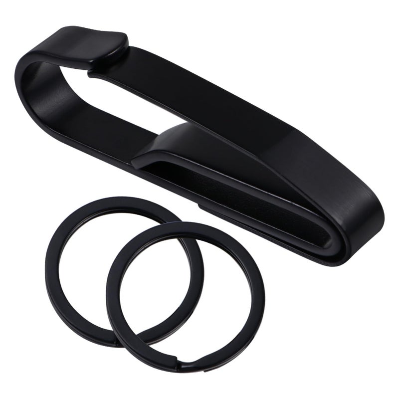 2 Pack Keychain Lanyard Strap With Buckle Hooks For Keys Waist Belt Key Holder - Image 2