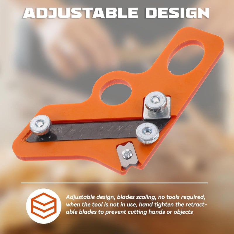 Adjustable Hand Planer For Woodworking Bench Edges And Surface Smoothing - Image 4