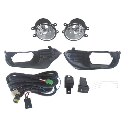 munirater Fog Light Lamp Assembly Passenger and Driver Side Replacement for Camry 2007-2009 - Image 2