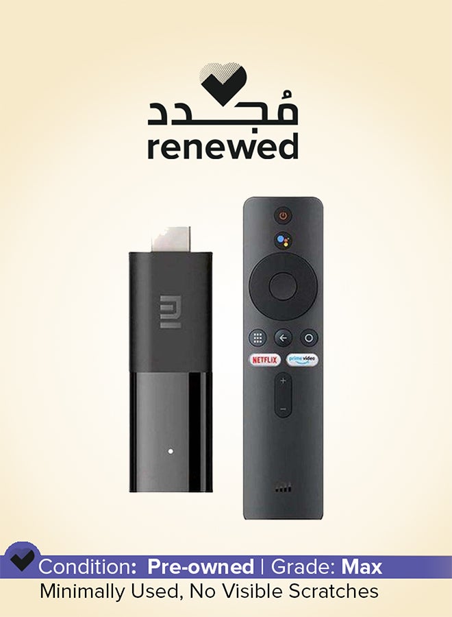 Xiaomi Renewed - MDZ-24 Mi Android TV Stick Full HD 1080p With Built in Chromecast - Black - Image 1