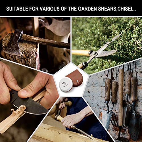DDF IohEF Axe/Hatchet Sharpening Stone 180/320 Grit, Professional Whetstone & Tool Sharpener, Axe Sharpener with Portable Bag - Image 3