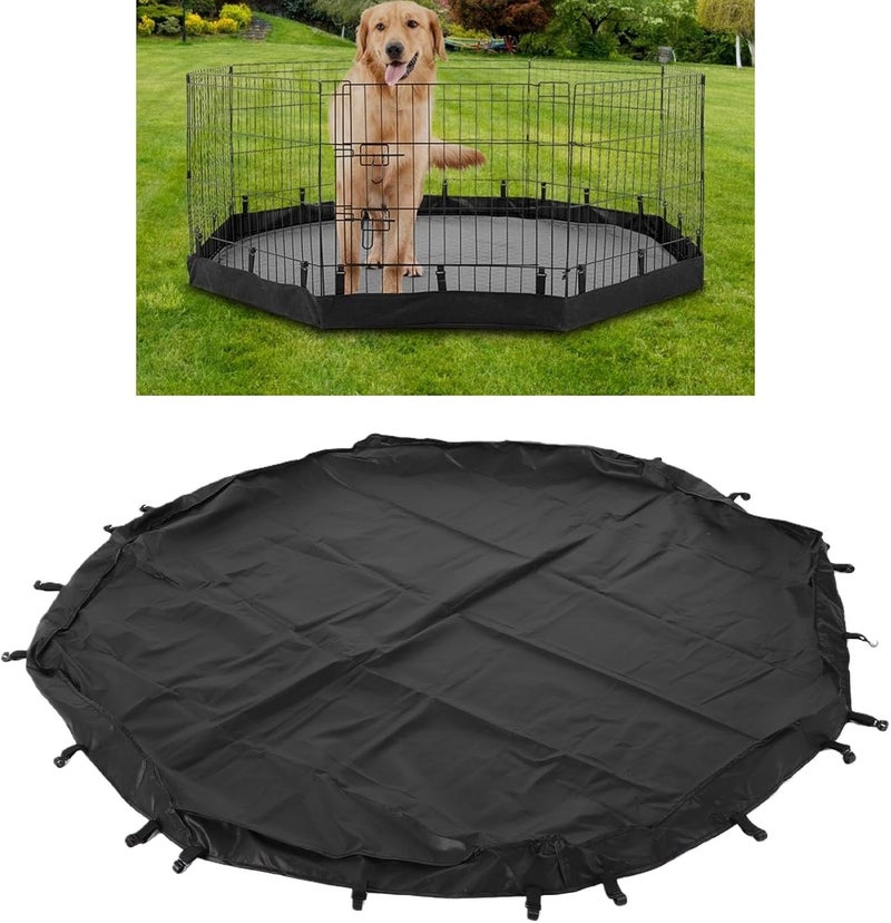 HEEPDD Dog Playpen Bottom Pad 600D Oxford Fabric Water Proof Floor Mat for Puppy Pen for Carpet Protection and Easy Clean Indoor Use (8 Sided) - Image 2
