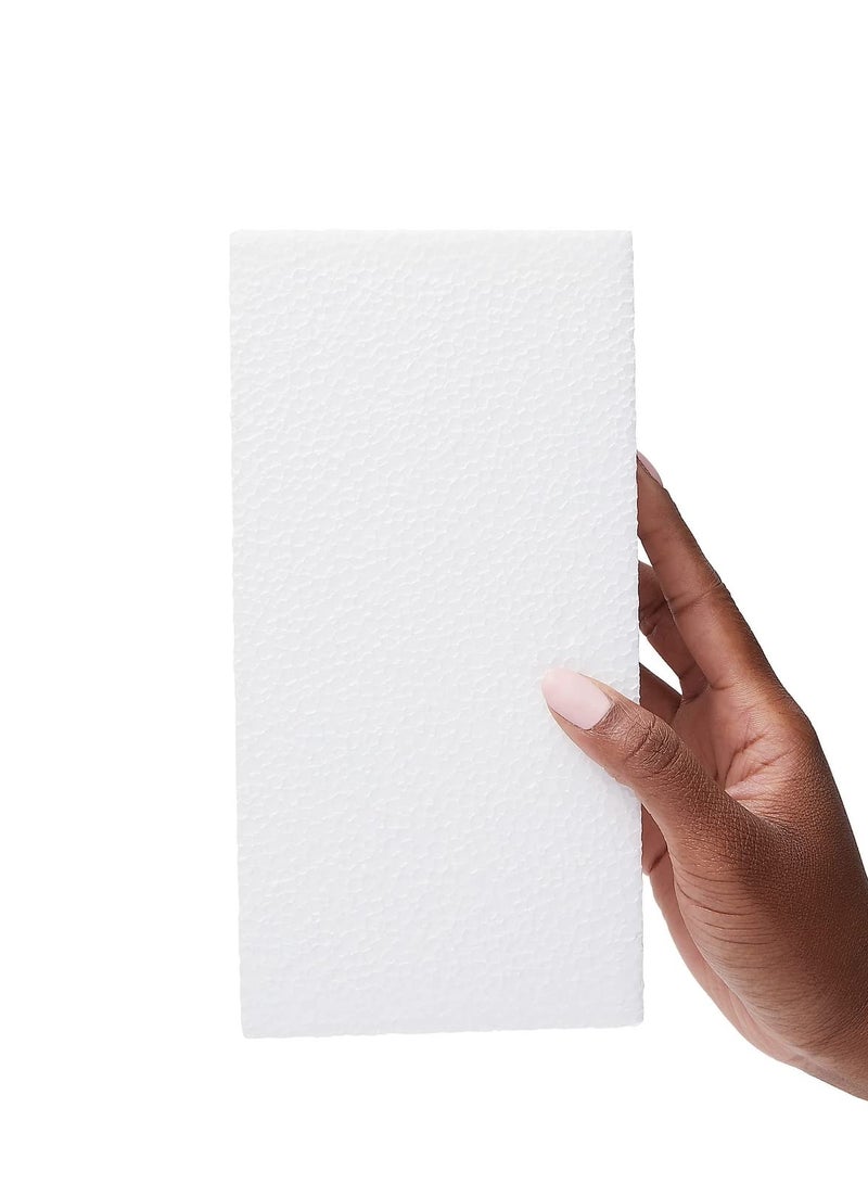 CRAFT MAGIC 6-Pack Rectangle Styrofoam Blocks for Arts and Crafts, Lightweight DIY Modelling Foam (8 x 4 x 2 inch) - Image 3