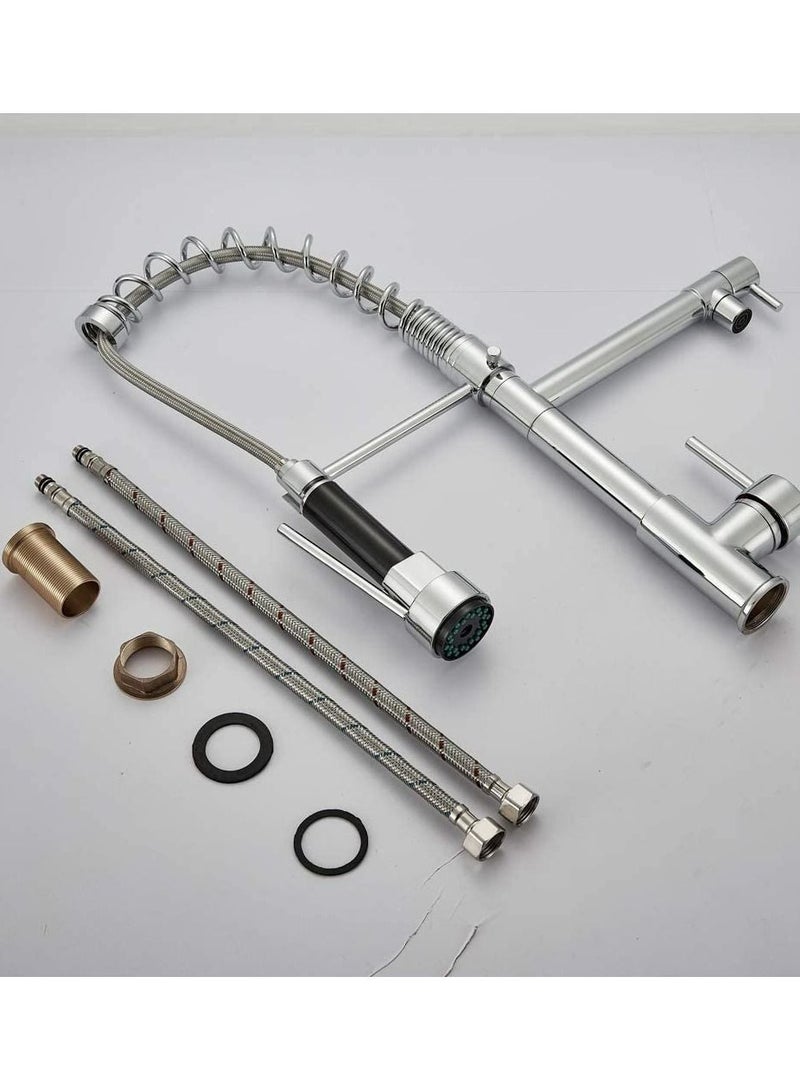PuriPro Professional Sink Tap Pull Out Tap Faucet, Kitchen Sink Hot And Cold Water Faucet - Image 5