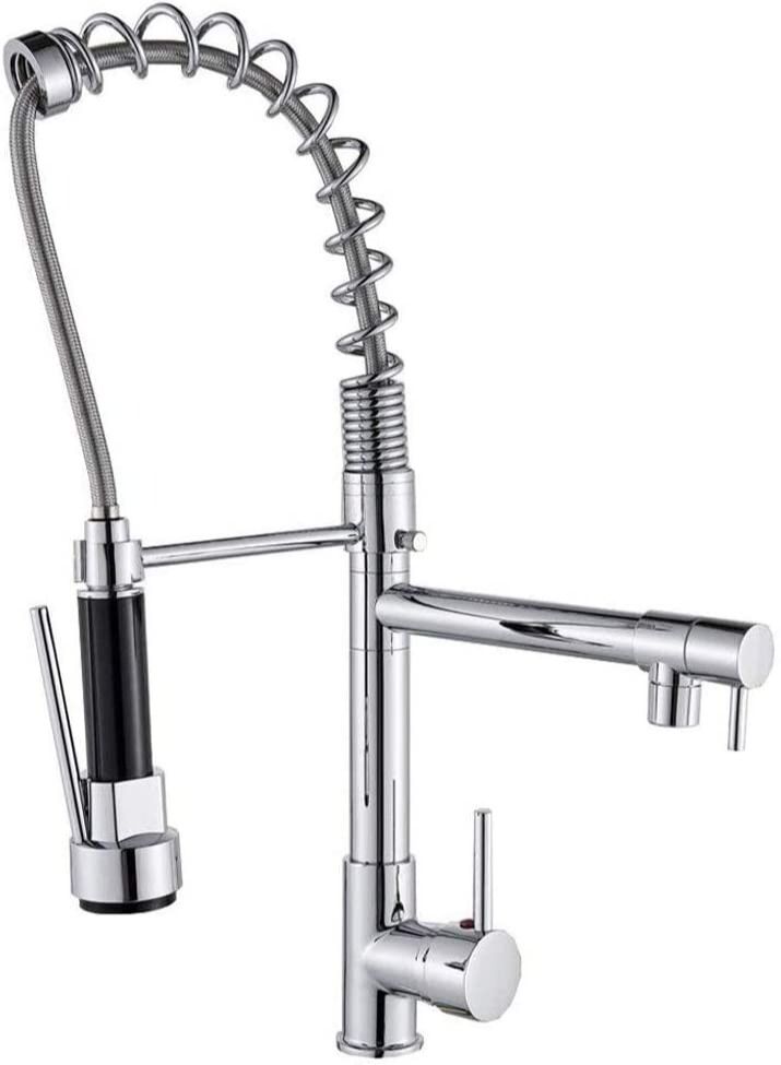 PuriPro Professional Sink Tap Pull Out Tap Faucet, Kitchen Sink Hot And Cold Water Faucet - Image 1