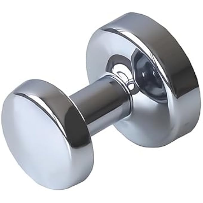 RADIATOR ACCESSORIES TOWEL RAIL BATHROOM RADIATOR TOWEL KNOB MAGNETIC LARGE CHROME