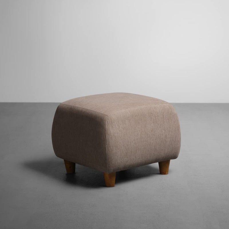 Sleepyhead Sleepyhead Yolo 1 Seater Ottoman (Fabric, Coco Brown) - Image 1