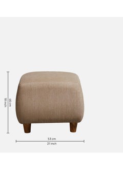 Sleepyhead Sleepyhead Yolo 1 Seater Ottoman (Fabric, Coco Brown)  - Image 3