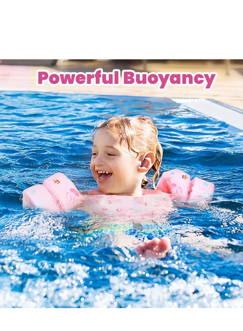 Barakah Swim Vest Float for Kids Learn Swiming Training Safety Jacket, Pool Jackets with Arm Water Wing 2-8 Years Old - Image 3