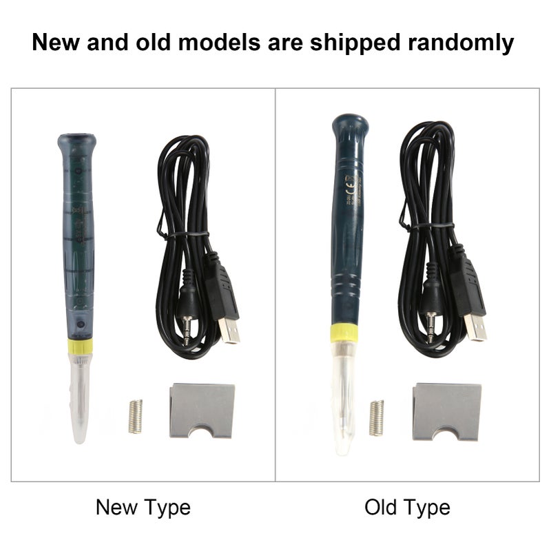 مكواة لحام كهربائية محمولة USB 5 فولت 8 وات أداة إصلاح لحام DIY SMD PCB - Image 1