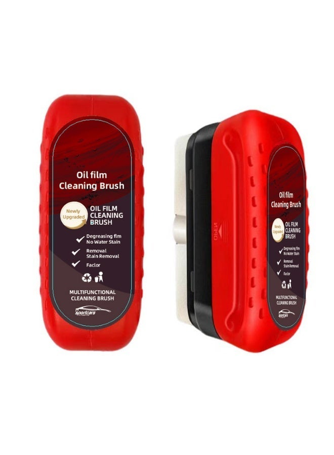 منظف ​​غشاء زيت زجاج السيارة، إزالة بقع الزجاج الأمامي، تعزيز الوضوح، تحسين الرؤية للزجاج الأمامي ومرايا الرؤية الخلفية - Image 1