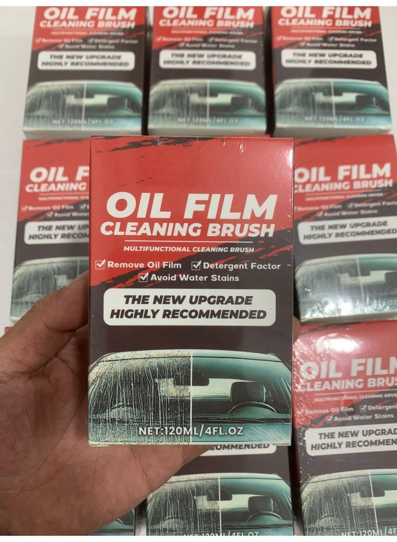 منظف ​​غشاء زيت زجاج السيارة، إزالة بقع الزجاج الأمامي، تعزيز الوضوح، تحسين الرؤية للزجاج الأمامي ومرايا الرؤية الخلفية - Image 4