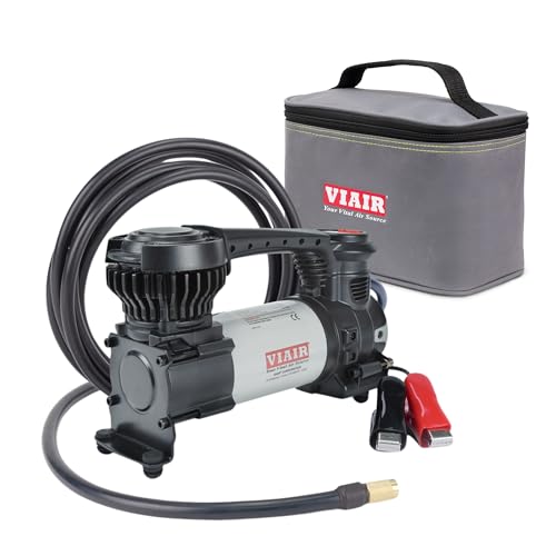VIAIR Digital EVC88P - Portable Air Compressor Tire Inflator for Car, Truck, SUV & RV | Preset Automatic Shut Off Feature | 12V Heavy Duty On/Off Road Tire Pump Air Compressor 120 PSI - Image 1