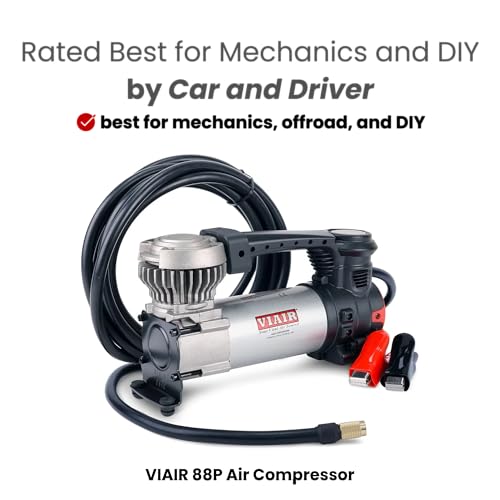 VIAIR Digital EVC88P - Portable Air Compressor Tire Inflator for Car, Truck, SUV & RV | Preset Automatic Shut Off Feature | 12V Heavy Duty On/Off Road Tire Pump Air Compressor 120 PSI - Image 4