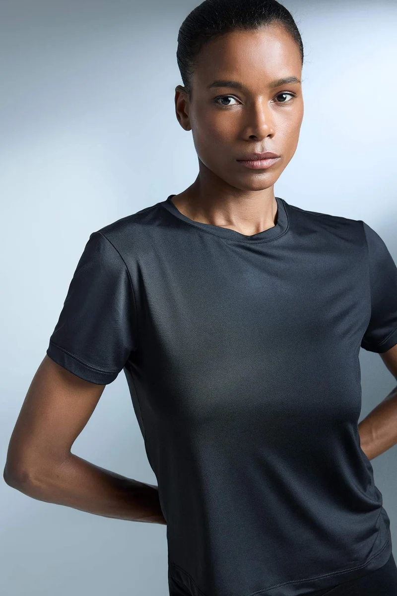 ديفاكتو DeFactoFit Standard Fit Basic Short Sleeve T-Shirt