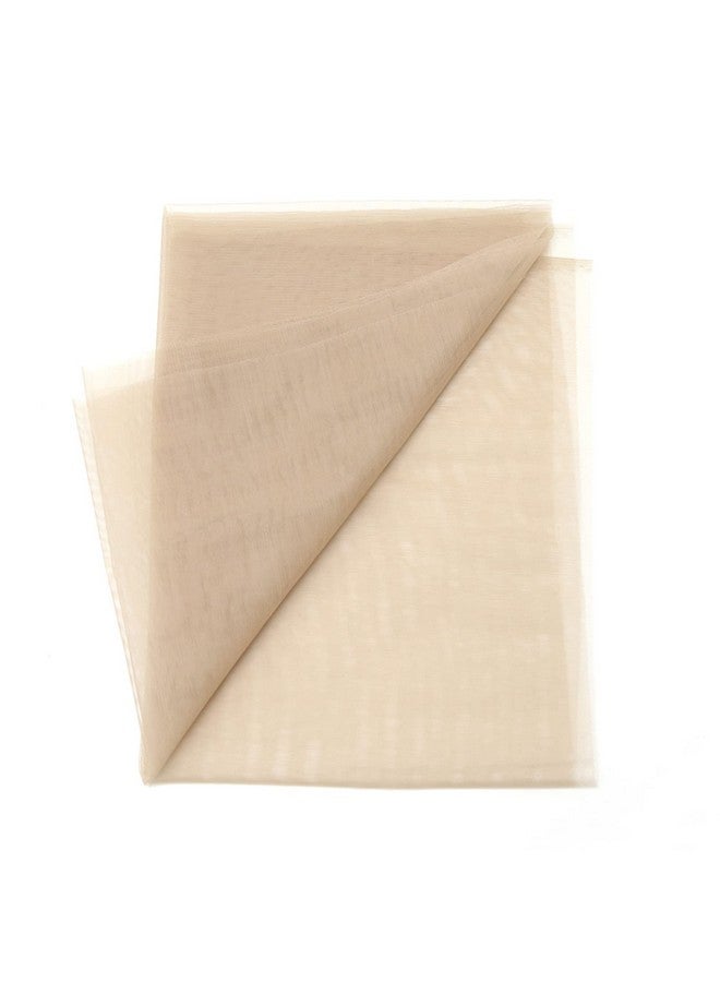 BTWTRY 12 Yard Transparent Lace Net Material For Wigs Making & Repair Wig Caps Closures And Frontals Foundation Wig Accessories 43Inchx18Inch (Transparent12 Yard) - Image 1