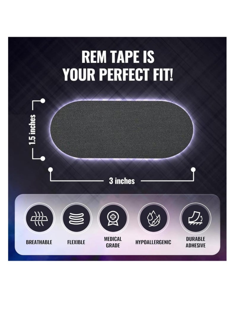 Generic 30 packs of adhesive sleep tape Low sensitivity Breathable tape mouth closure Breathable tape Microporous tape painless Moderate latex removal without skin irritation  - Image 2