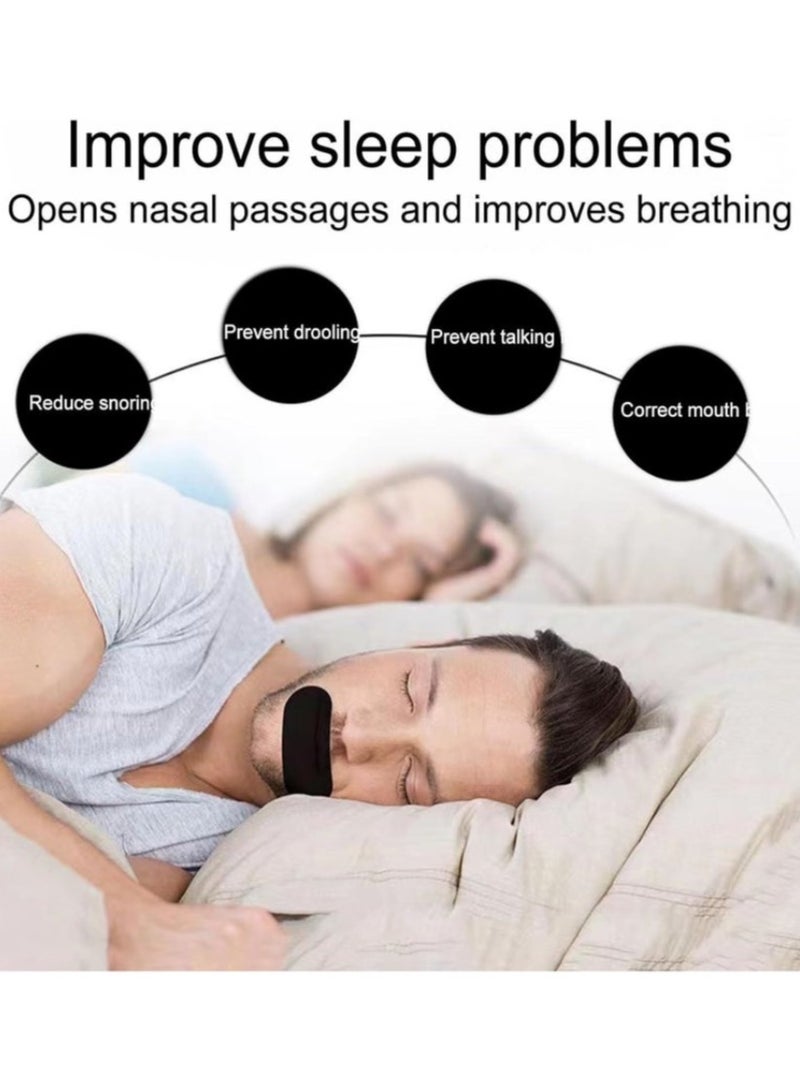 Generic 30 packs of adhesive sleep tape Low sensitivity Breathable tape mouth closure Breathable tape Microporous tape painless Moderate latex removal without skin irritation  - Image 4