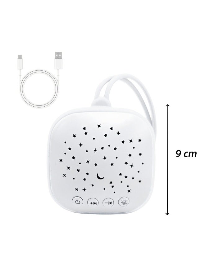 oldlaiben Baby White Noise Machine,Baby Sleep Sound Player,Portable Sound Machine for Baby Adult, Auto-Off Timer,USB Rechargeable,10 Soothing Sound,for Baby, Travel, Nursery and On The Go,Baby Gifts,Noise Canceling for Sleeping - Image 2