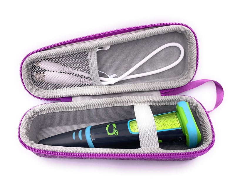 xcivi Hard Carrying EVA Case for Leapfrog LeapStart Go System and LeapReader Reading and Writing System Smartpen(Purple) - Image 3
