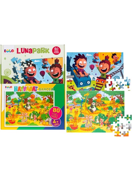 +4 Age Zoo and Amusement Park Puzzle Set of 2 ( ) - pzsku/ZC735C33E9EED00279988Z/45/_/1725721773/88a54236-4010-416c-818c-3897faeecf6b